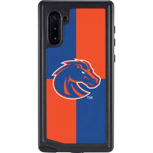 Boise State University Broncos Checkered Galaxy Cases