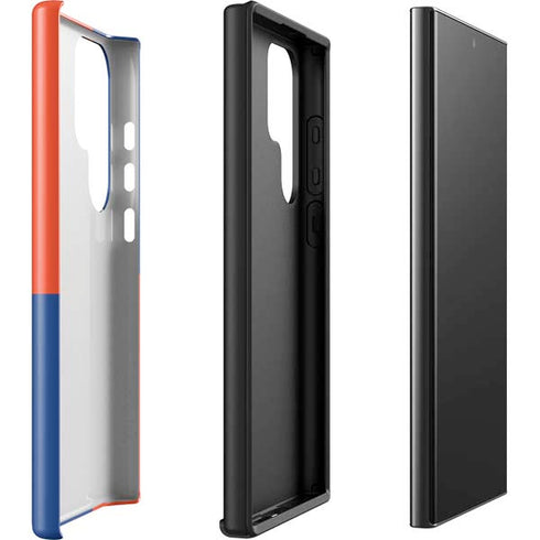 Boise State University Broncos Checkered Galaxy S23 Ultra Pro Case