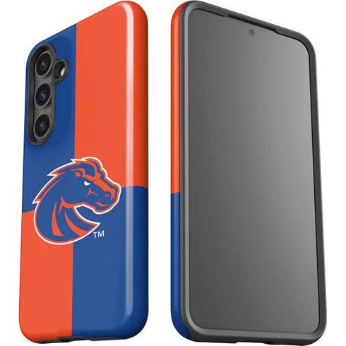 Boise State University Broncos Checkered Galaxy S25 Impact Case