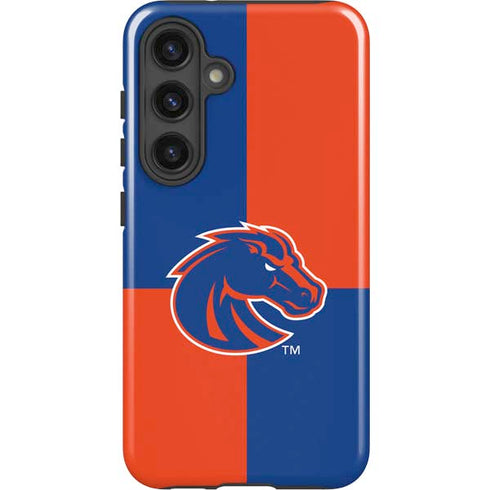 Boise State University Broncos Checkered Galaxy S25 Plus Impact Case