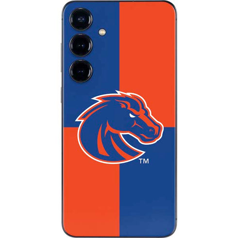 Boise State University Broncos Checkered Galaxy S25 Skin