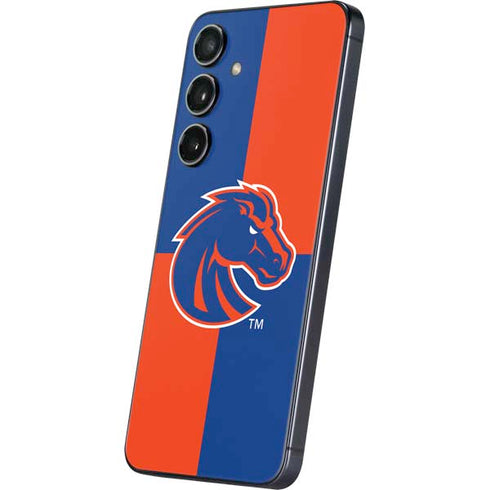 Boise State University Broncos Checkered Galaxy S24 Skin
