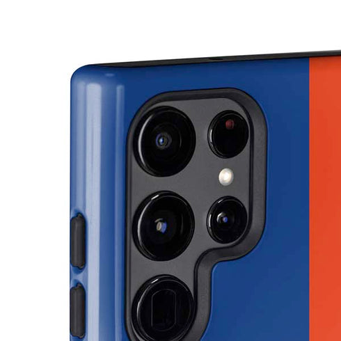 Boise State University Broncos Checkered Galaxy S25 Ultra Impact Case