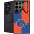Boise State University Broncos Checkered Galaxy S25 Ultra Kickstand Case