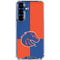 Boise State University Broncos Checkered Galaxy S25 Plus Clear Case