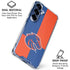Boise State University Broncos Checkered Galaxy S25 Plus Clear Case