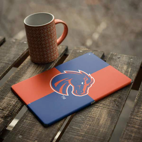 Boise State University Broncos Checkered iPad Skins