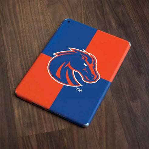 Boise State University Broncos Checkered Apple iPad Skin