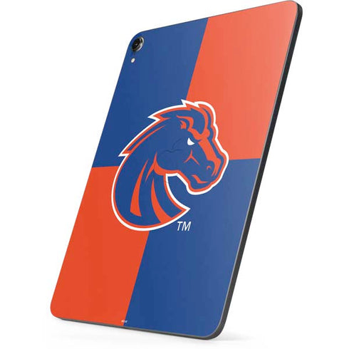 Boise State University Broncos Checkered Apple iPad Pro Skin