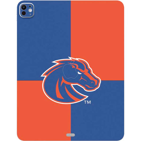 Boise State University Broncos Checkered iPad Pro 13in M4 (2024) Skin
