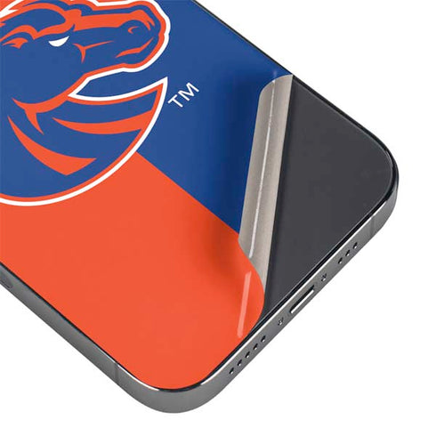 Boise State University Broncos Checkered iPhone 15 Pro Max Skin