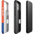 Boise State University Broncos Checkered iPhone 16 Plus Impact Case