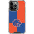 Boise State University Broncos Checkered iPhone 16 Pro Clear Case