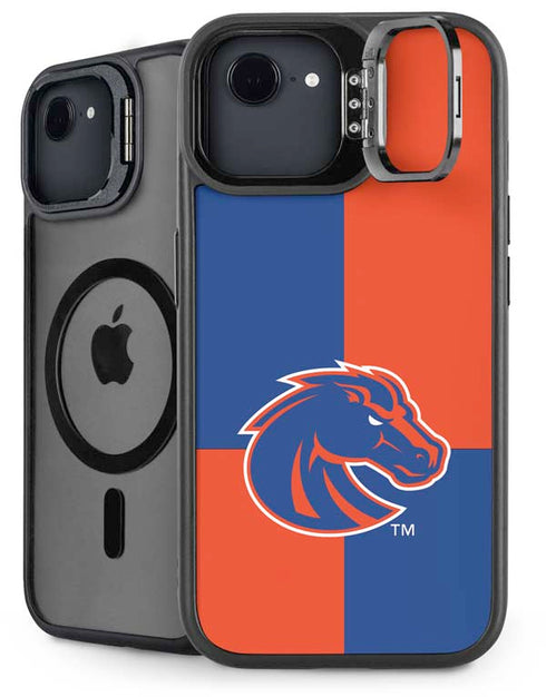 Boise State University Broncos Checkered iPhone 16e Kickstand Case