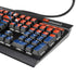 Boise State University Broncos Checkered K95 RGB PLATINUM Mechanical Gaming Keyboard Skin