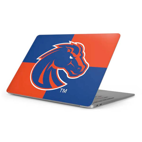 Boise State University Broncos Checkered Apple MacBook Pro 16-inch Skin