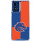 Boise State University Broncos Checkered Moto G 5G (2024) Clear Case