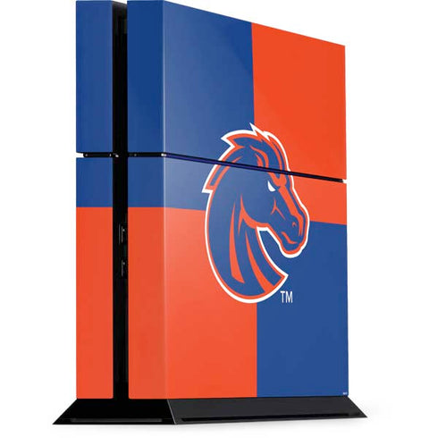 Boise State University Broncos Checkered PlayStation PS4 Skins