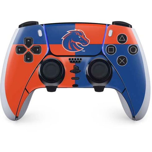 Boise State University Broncos Checkered PlayStation PS5 Skins