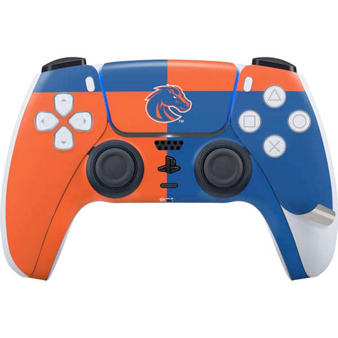 Boise State University Broncos Checkered PS5 Pro Bundle Skin