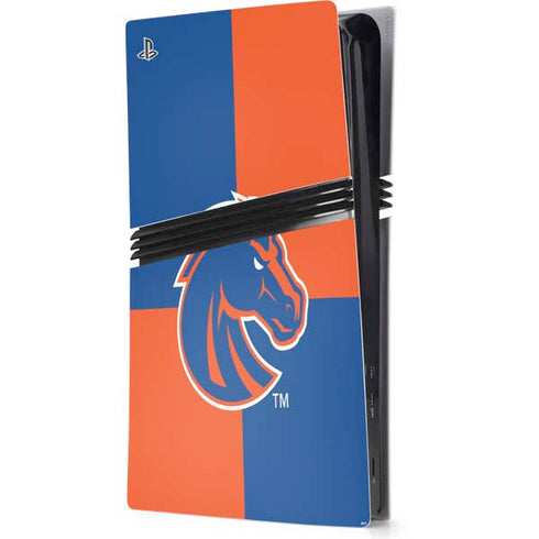 Boise State University Broncos Checkered PlayStation PS5 Skins