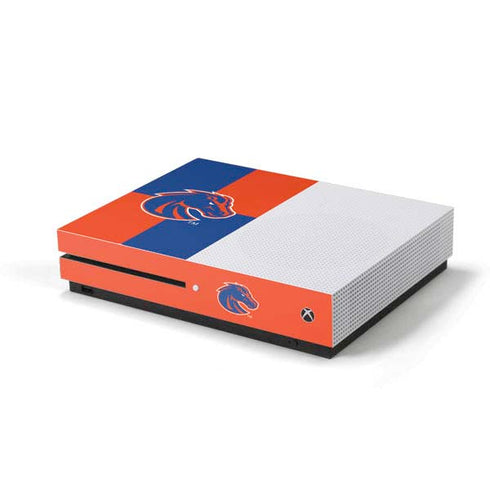 Boise State University Broncos Checkered Xbox One Skins