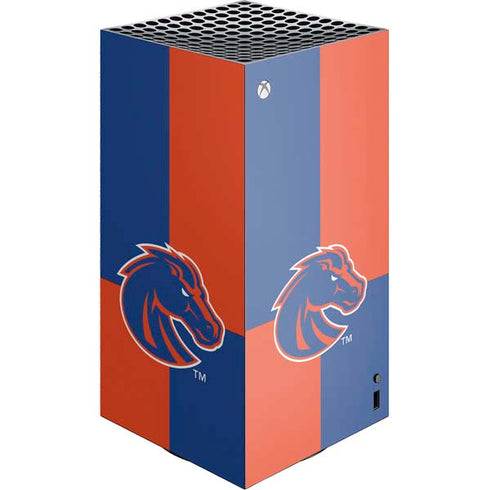 Boise State University Broncos Checkered Xbox Series X Skins