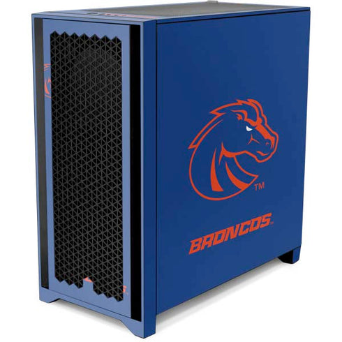 Boise State University Broncos Mascot Corsair 4000D Tempered Glass Mid-Tower ATX Case Skin