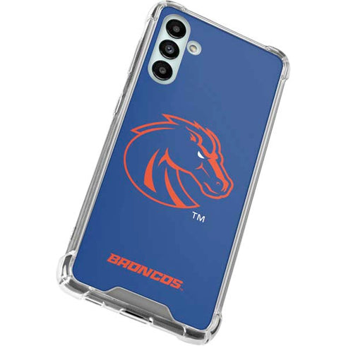 Boise State University Broncos Mascot Galaxy A13 5G Clear Case