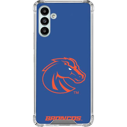 Boise State University Broncos Mascot Galaxy A13 5G Clear Case
