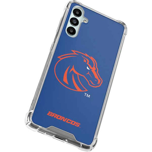 Boise State University Broncos Mascot Galaxy A14 5G Clear Case