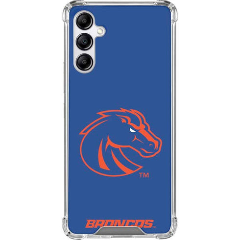 Boise State University Broncos Mascot Galaxy A14 5G Clear Case