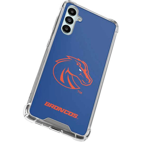 Boise State University Broncos Mascot Galaxy A15 5G Clear Case