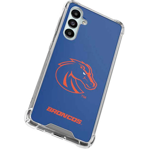 Boise State University Broncos Mascot Galaxy A16 5G Clear Case