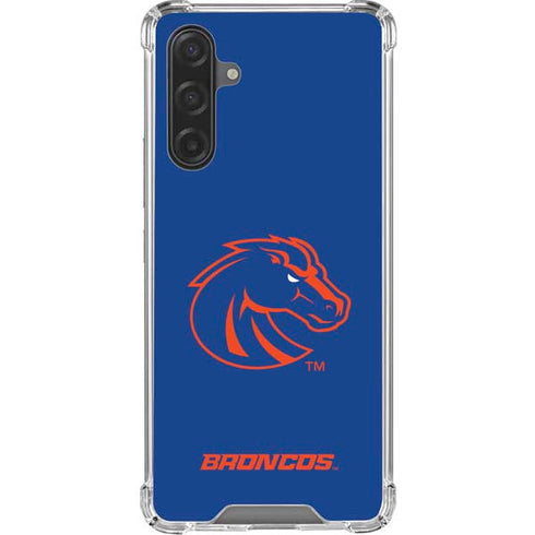 Boise State University Broncos Mascot Galaxy A17 Clear Case