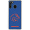 Boise State University Broncos Mascot Galaxy A21 Clear Case