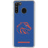 Boise State University Broncos Mascot Galaxy A21 Clear Case