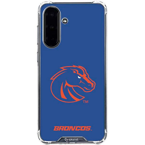 Boise State University Broncos Mascot Galaxy A36 5G Clear Case