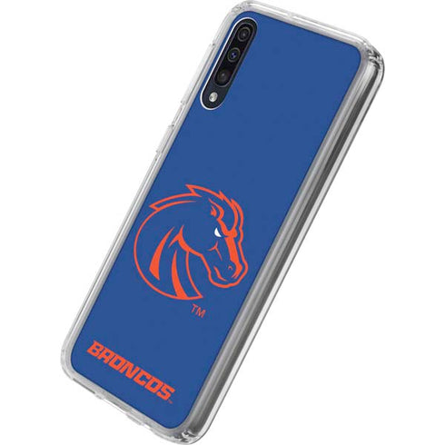 Boise State University Broncos Mascot Galaxy A50 Clear Case