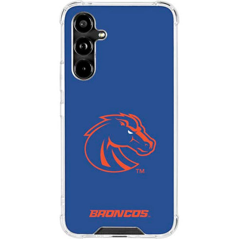 Boise State University Broncos Mascot Galaxy A54 5G Clear Case