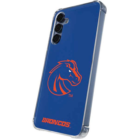 Boise State University Broncos Mascot Galaxy A55 5G Clear Case