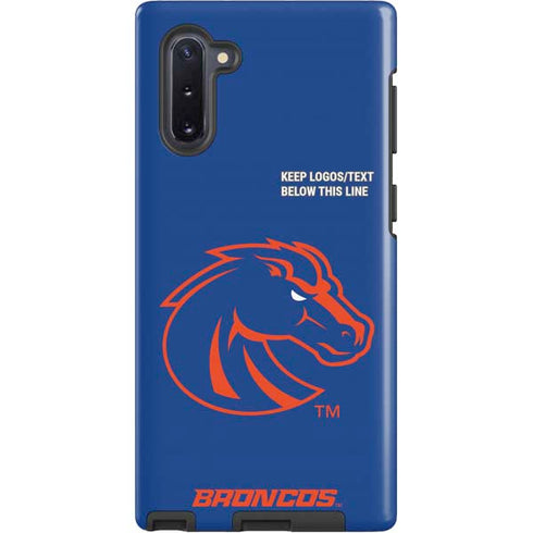 Boise State University Broncos Mascot Galaxy Note 10 Pro Case