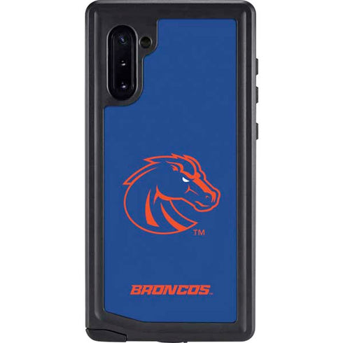 Boise State University Broncos Mascot Galaxy Note 10 Waterproof Case