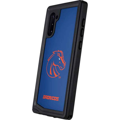 Boise State University Broncos Mascot Galaxy Note 10 Waterproof Case