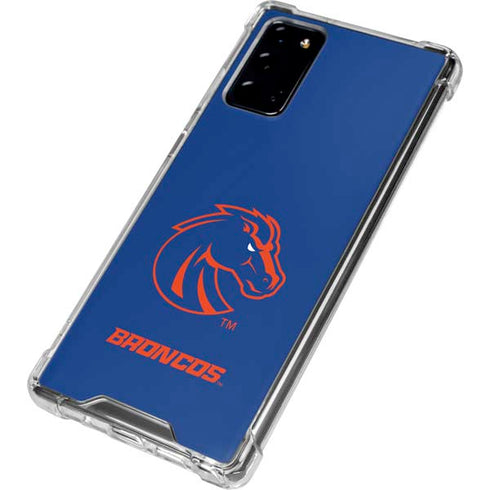 Boise State University Broncos Mascot Galaxy Note20 5G Clear Case