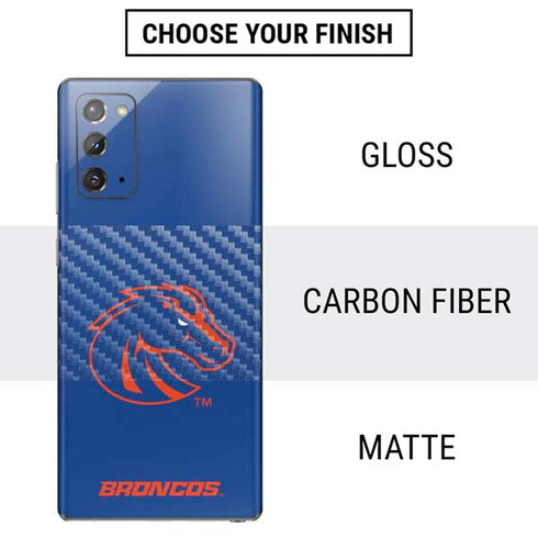 Boise State University Broncos Mascot Galaxy Note20 5G Skin