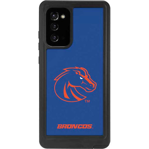 Boise State University Broncos Mascot Galaxy Note20 5G Waterproof Case