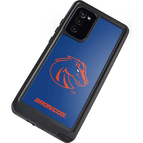 Boise State University Broncos Mascot Galaxy Note20 5G Waterproof Case