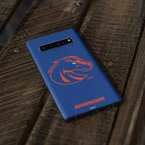 Boise State University Broncos Mascot Galaxy S10 Skin