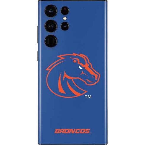 Boise State University Broncos Mascot Galaxy S22 Ultra Skin